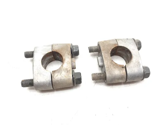 Handlebar Handle Bar Mount Clamps 7/8 2001 Yamaha Grizzly 600 YFM600F 4x4 2652A