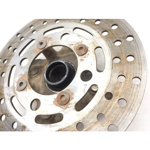 Front Wheel Hub with Rotor A 2001 Yamaha Grizzly 600 YFM600F 4x4 2652A 5