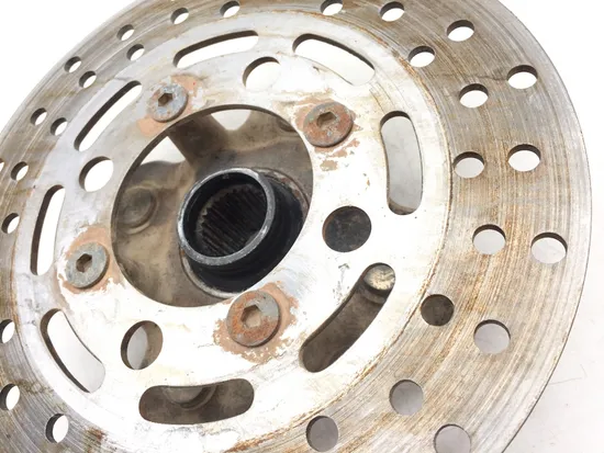 Front Wheel Hub with Rotor A 2001 Yamaha Grizzly 600 YFM600F 4x4 2652A