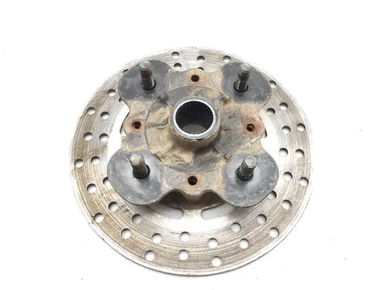Front Wheel Hub with Rotor A 2001 Yamaha Grizzly 600 YFM600F 4x4 2652A