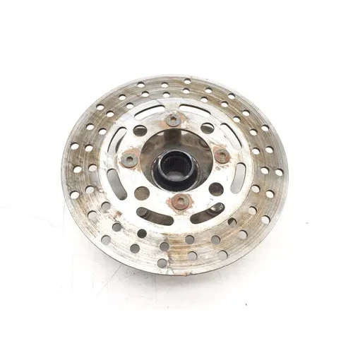 Front Wheel Hub with Rotor A 2001 Yamaha Grizzly 600 YFM600F 4x4 2652A 3
