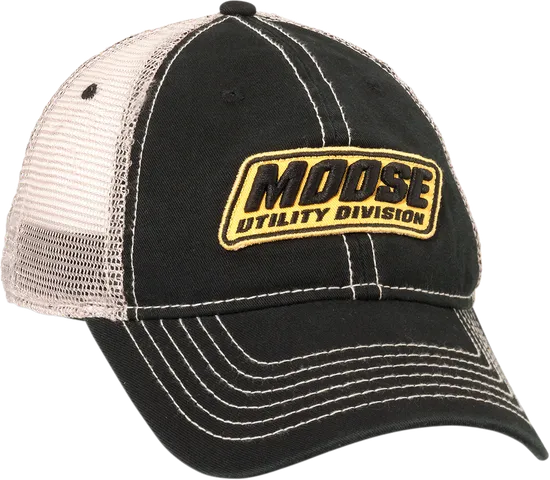 Moose Racing Adult Unisex MUD Snapback Hat One Size Fits Most Black