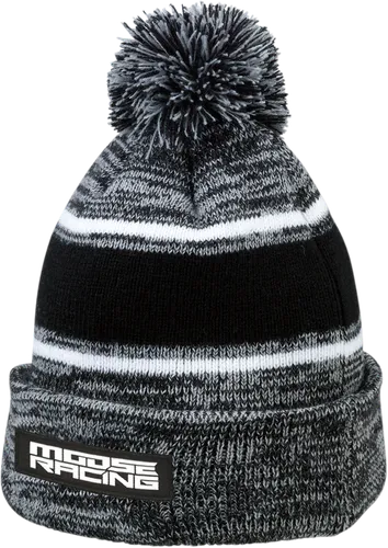 Moose Racing Adult Unisex Beanie One Size Fits Most Gray