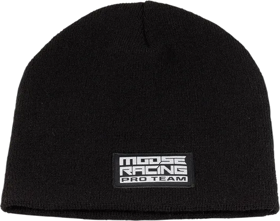 Moose Racing Adult Unisex Pro Team Beanie One Size Fits Most Black