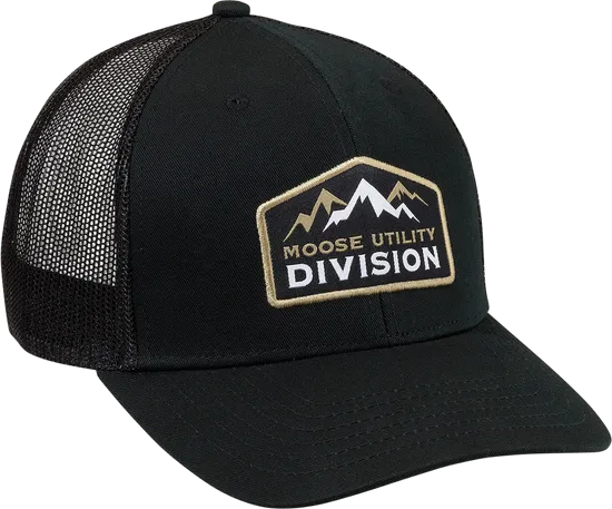 Moose Racing Adult Unisex MUD Snapback Hat One Size Fits Most Black