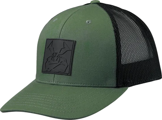 Moose Racing Adult Unisex Agroid Embossed Hat One Size Fits All Green