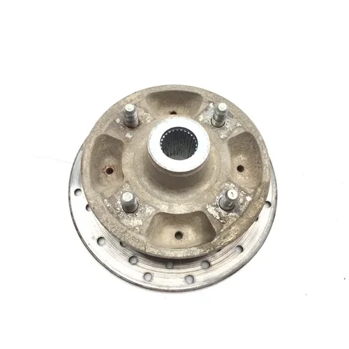 Front Wheel Hub with Rotor A 2016 Yamaha Wolverine R-Spec YXE 700 4x4 EPS 2650A 15