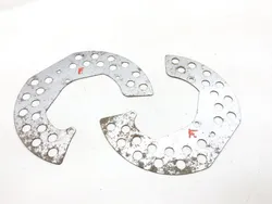 Front Brake Rotor Rock Guards 2016 Yamaha Wolverine R-Spec YXE 700 2650A