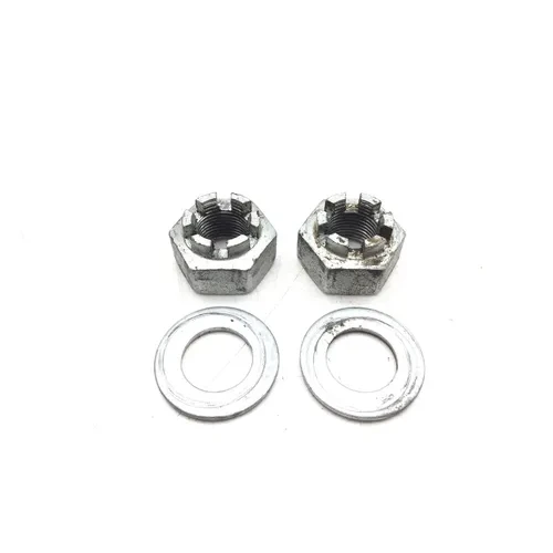 Front Wheel Hub Spindle Castle Nuts 2015 Polaris RZR S 900 EPS 2649A 3