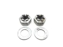 Front Wheel Hub Spindle Castle Nuts 2015 Polaris RZR S 900 EPS 2649A