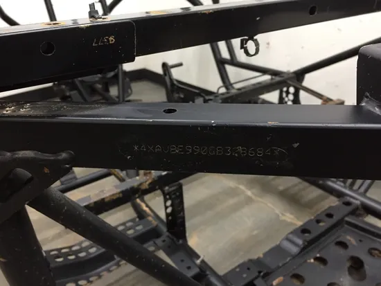 Frame Chassis CLN Ready To Go 2016 Polaris RZR 1000 S EPS 2673A x