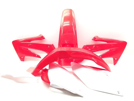 Polisport Plastic Fender Body Kit Set Red White Honda CRF250R 2008-2013 90142 x