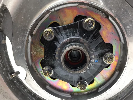 2001 Honda Shadow Sabre 1100 VT1100C2 Rear Wheel Rim 2675A