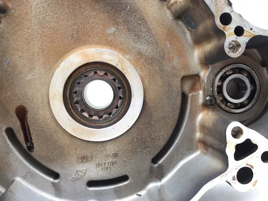 Engine Left Right Center Cases 2007 Harley-Davidson Softail Custom FXSTC 2662A x