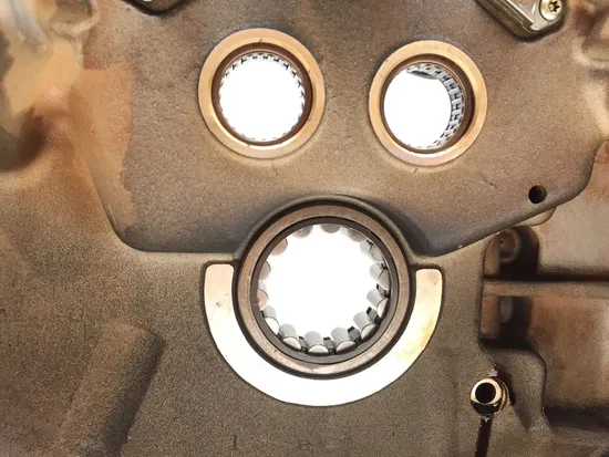 Engine Left Right Center Cases 2007 Harley-Davidson Softail Custom FXSTC 2662A x