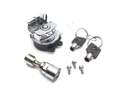 Lockset Ignition Key Steering Lock 07 Harley Softail Custom FXSTC 2662A