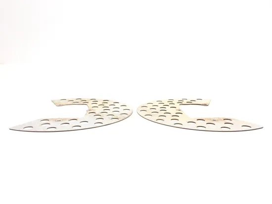 Front Brake Rotor Rock Guards 2016 Yamaha YXZ1000R 2678A