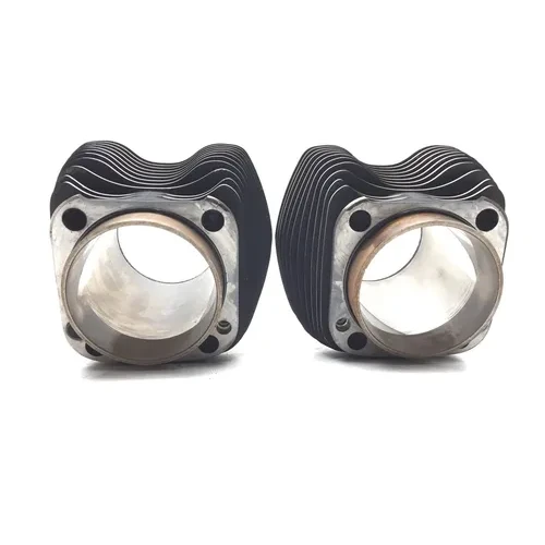 Front Rear Cylinder Jugs w Pistons 04 Harley Road King Custom EFI FLHRSI 2670A 19