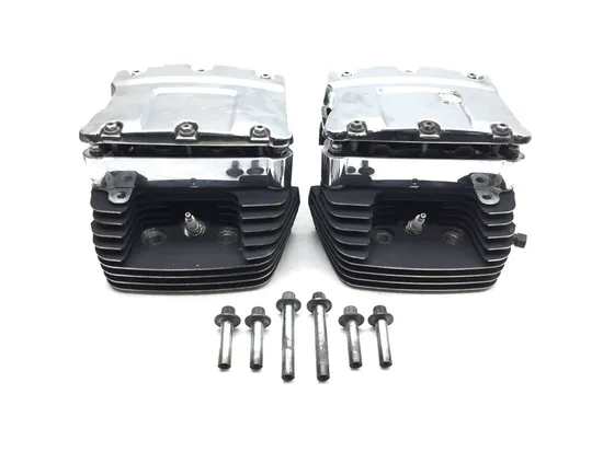 Front Rear Cylinder Head Set 01 Harley-Davidson Softail Deuce EFI FXSTDI 2655 x
