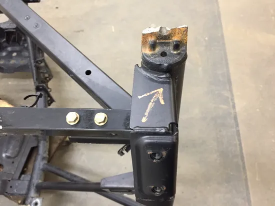 Rear Frame Clip CLN Ready To Go 2017 Polaris General 1000 EPS 2663 x