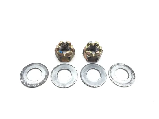 Front Wheel Hub Spindle Castle Nuts 2017 Polaris General 1000 EPS 2663