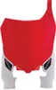 Acerbis Red White Front Number Plate