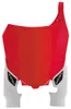Acerbis Red White Front Number Plate