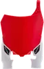 Acerbis Red White Front Number Plate