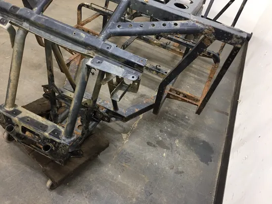 Frame Chassis CLN Ready To Go 2010 Polaris RZR S 800 EFI 2686 x