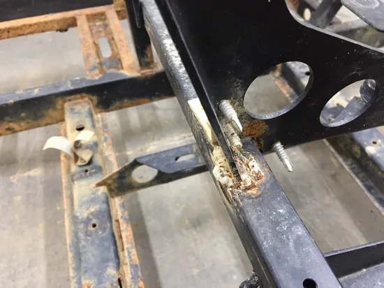 Frame Chassis CLN Ready To Go 2010 Polaris RZR S 800 EFI 2686 x