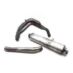 Micron  Full Exhaust Muffler Pipe System 2000 Yamaha YZF R6 2689A x