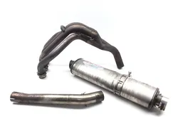 Full Exhaust Muffler Pipe System 2000 Yamaha YZF R6 2689A x