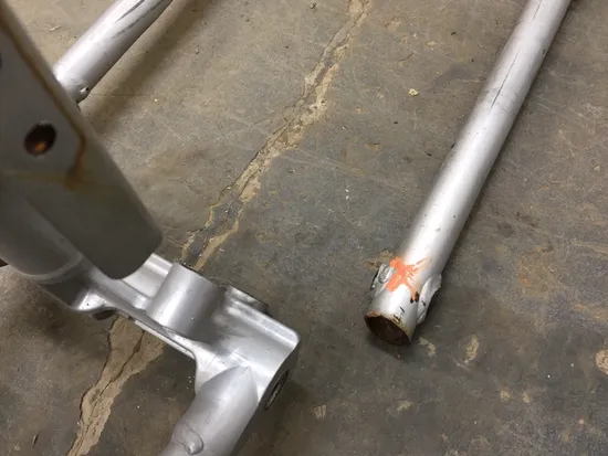 Main Frame Chassis CLN Ready To Go PARTS Victory Vegas 2003 2656A x