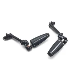 Left Right Set Passenger Peg Bracket 00 Electra Ultra Classic EFI FLHTCUI 2685