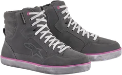 Alpinestars J-6 Waterproof Women's Shoes Adult 9.5 Gray Pink