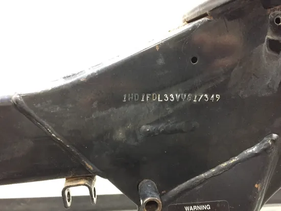 Main Frame Chassis CLN Ready To Go 1997 Harley-Davidson Road King FLHR 2659A