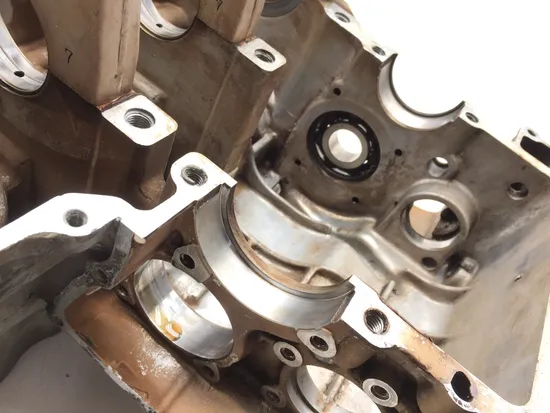 Engine Left Right Center Cases  From 1988 Honda Goldwing 1500 2629A x