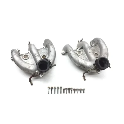 Engine Intake Manifold Set From 1988 Honda Goldwing 1500 2629A 3