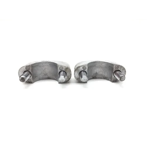 Handle Bar Mount Clamps From 1988 Honda Goldwing 1500 2629A 6