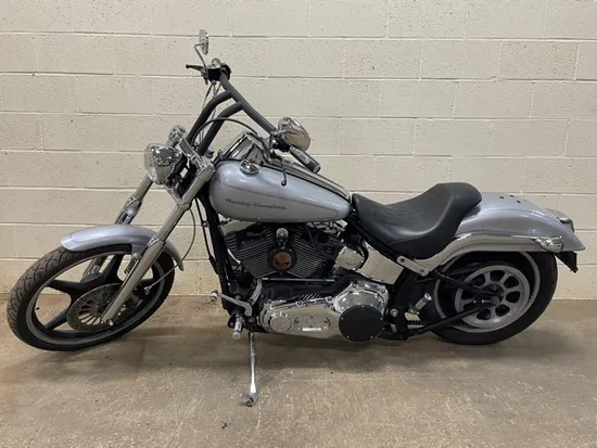 Main Frame Chassis CLN Ready To Go 2001 Harley Softail Deuce EFI FXSTDI 2707