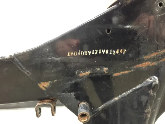 Main Frame Chassis CLN Ready To Go 1999 Harley-Davidson Electra Glide FLHT 2705