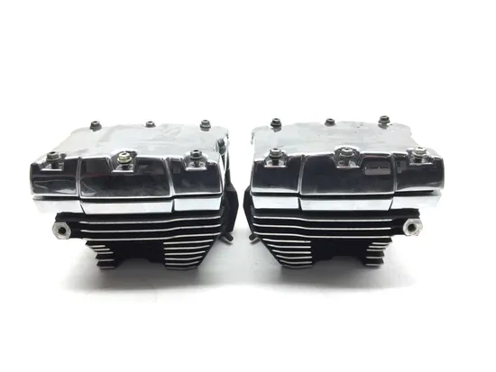 Front Rear Cylinder Head Set 01 Harley-Davidson Softail Deuce EFI FXSTDI 2707 x