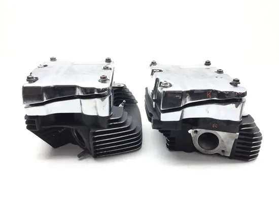 Front Rear Cylinder Head Set 01 Harley-Davidson Softail Deuce EFI FXSTDI 2707 x