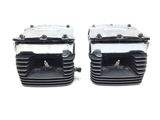 Front Rear Cylinder Head Set 01 Harley-Davidson Softail Deuce EFI FXSTDI 2707 x