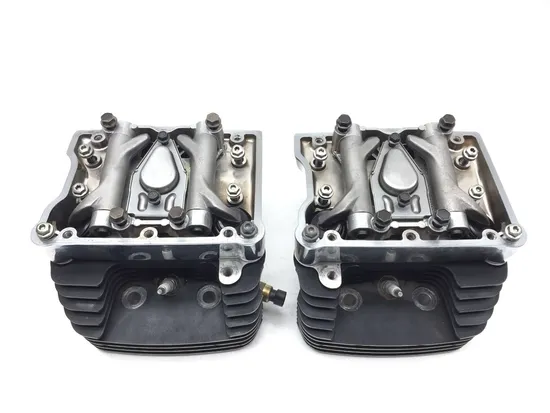 Front Rear Cylinder Head Set 01 Harley-Davidson Softail Deuce EFI FXSTDI 2707 x