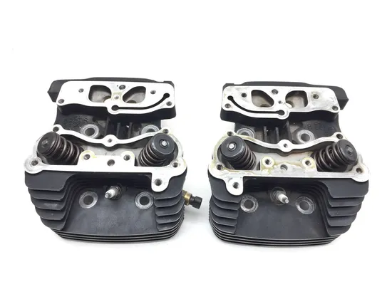 Front Rear Cylinder Head Set 01 Harley-Davidson Softail Deuce EFI FXSTDI 2707 x