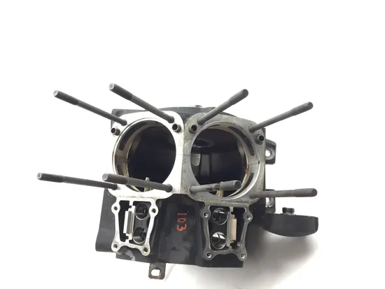 Engine Left Right Center Cases 2011 Harley Dyna Super Glide Custom FXDC 2708A 8