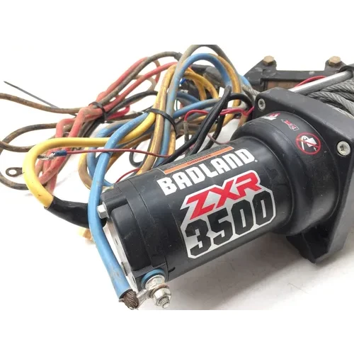 Badlands ZXT 3500lb Winch W Mount 2016 Yamaha YXZ1000R 2711A 5