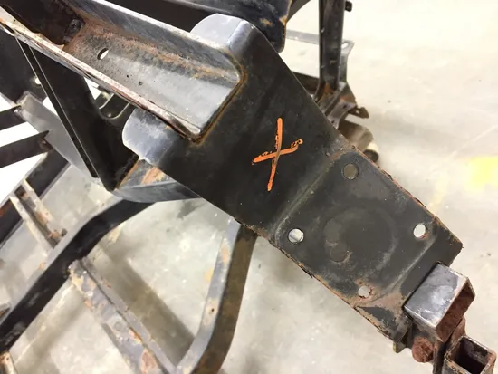 Frame Chassis CLN Ready To Go 2006 Polaris Ranger XP 700 4x4 EFI 2726 x