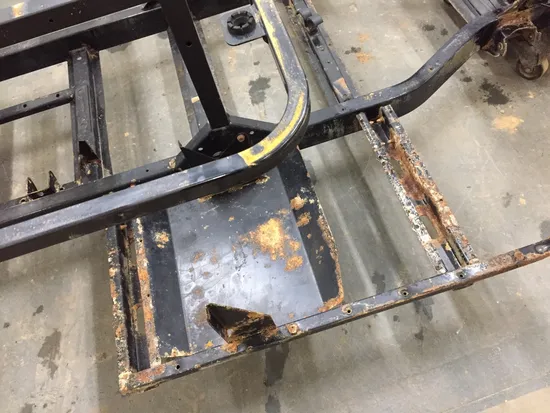 Frame Chassis CLN Ready To Go 2008 Polaris Ranger XP 700 4x4 EFI 2714 x